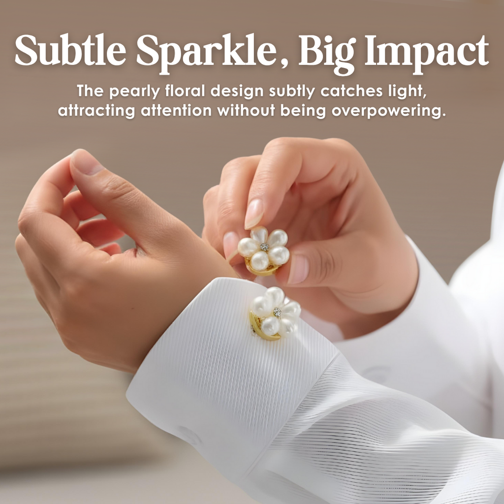 Petaline – Shirt Clasp for Elegant Touches