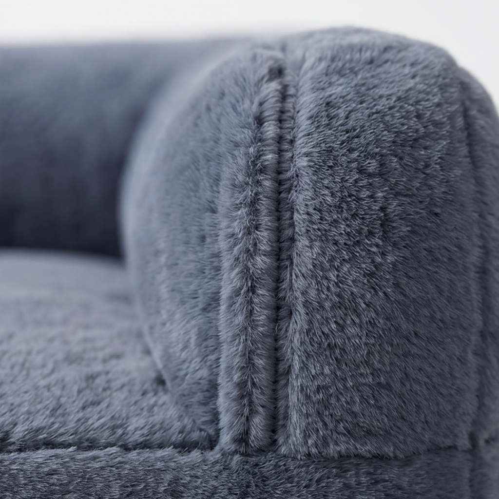 Pawluna – Plush Pet Sofa with Washable Cover