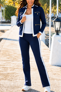 Wearbella – Two-Tone Colorblock Tracksuit Set