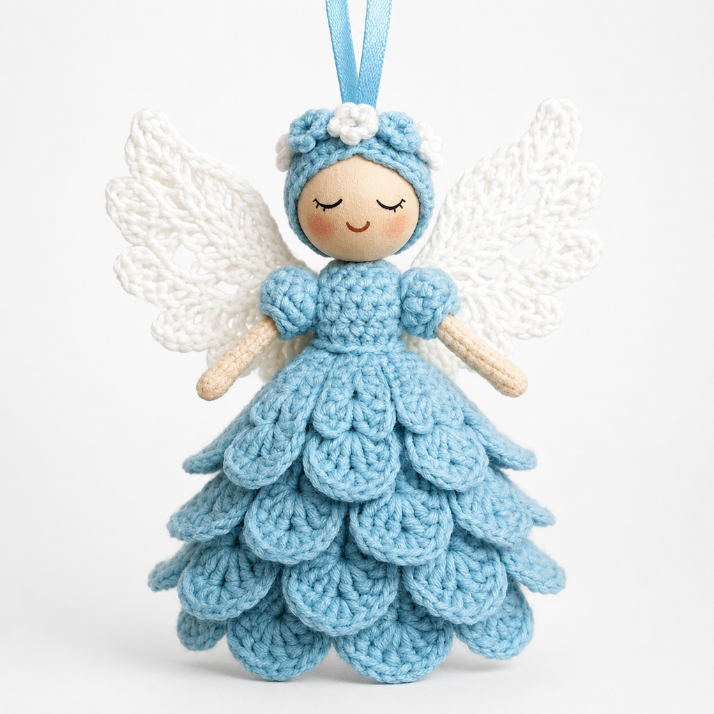 Angelmade – Beginner Crochet Angel Ornament Kit