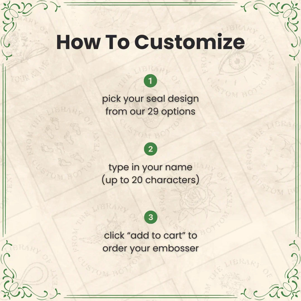 Sealoria – Custom Embossing Stamp