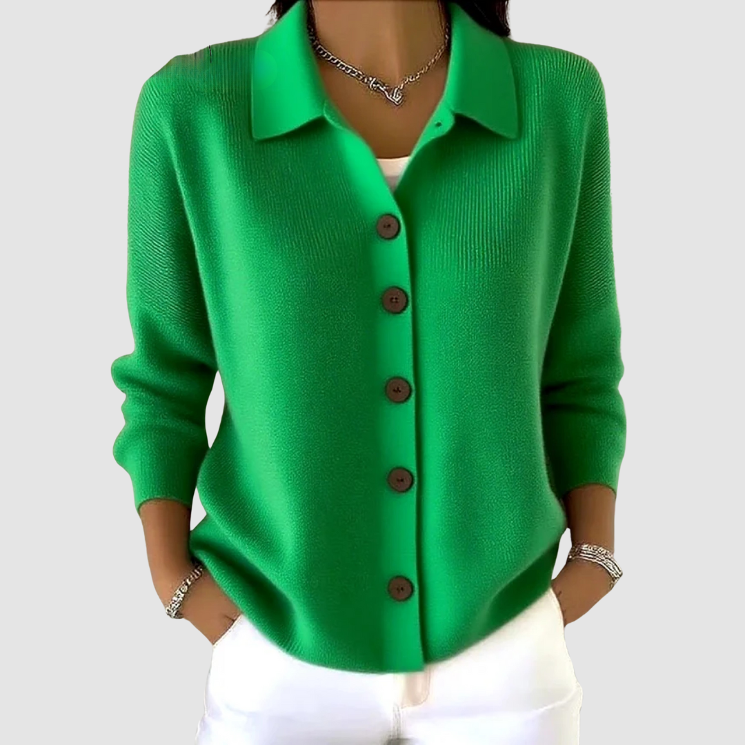 RIAH™ | BUTTON-UP KNIT CARDIGAN