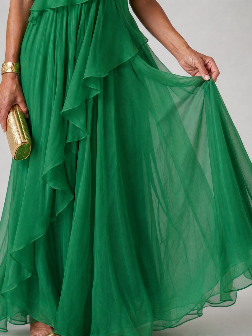 ELIANA™ | ONE-SHOULDER MAXI DRESS