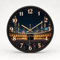 Quietwall – Kaaba Black And Gold Wall Clock