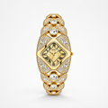 Lastfive – Rhombus Crystal Dial Link Bracelet Watch