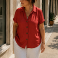 Draperie – Relaxed Fit Button-Down Shirt