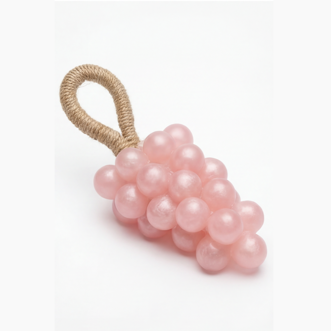 Vinara - Pearlescent Grape Cluster Soap on a Rope