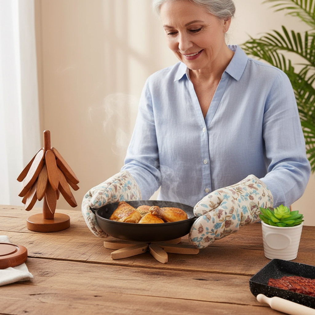 Waldrift - Wooden Trivet Pads