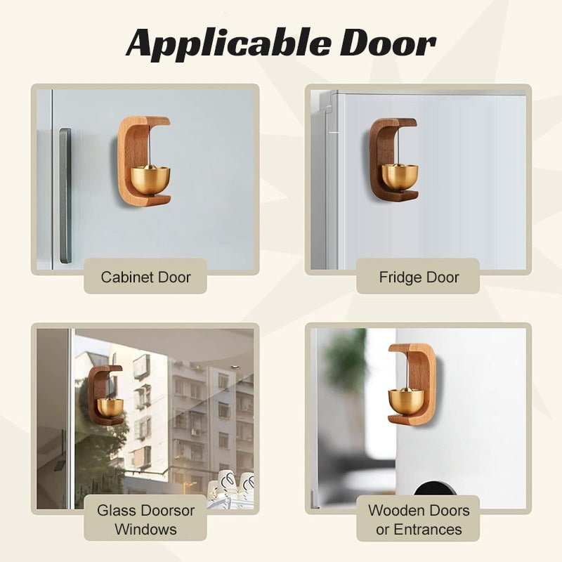 Zenvane – Wood Door Chime with Magnetic Base