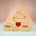 Cubunity – Personalized Wooden Bears Family Puzzle