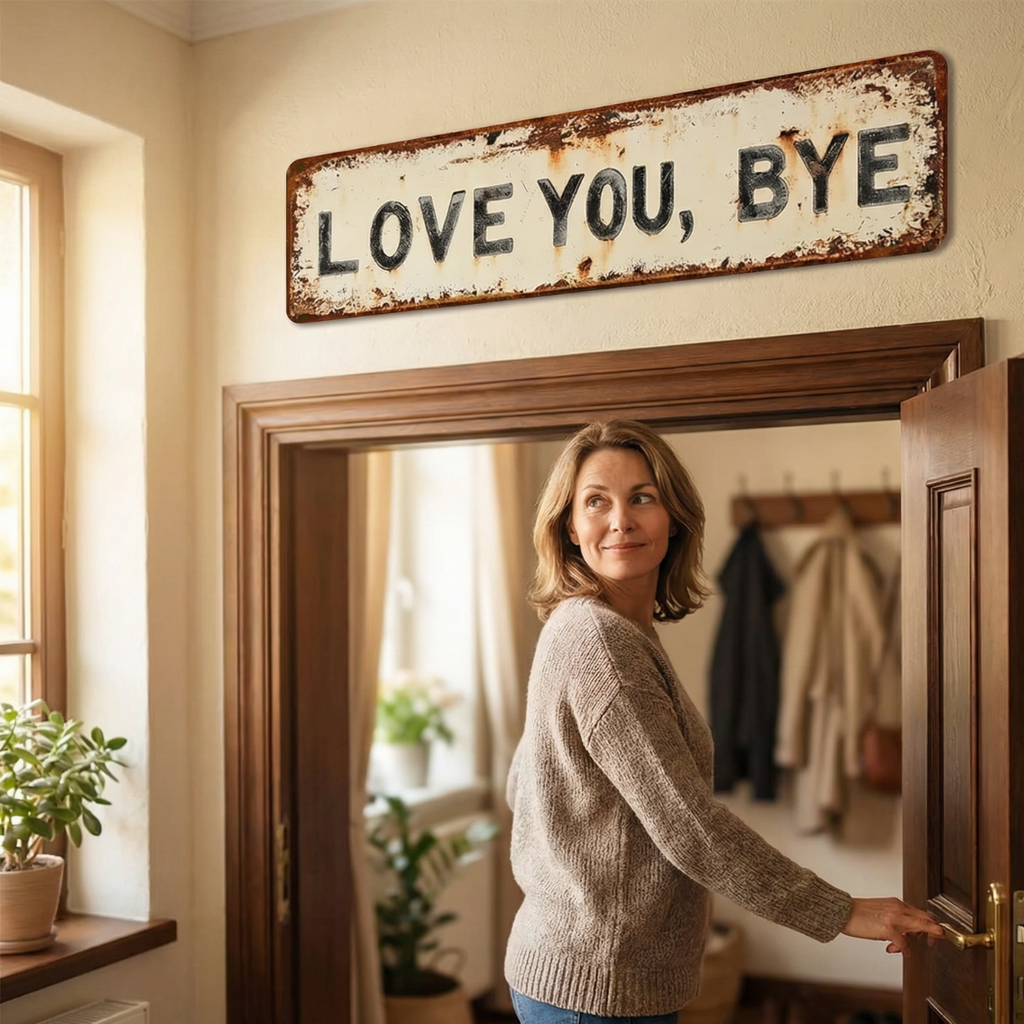 Warmwell - Vintage metal wall sign