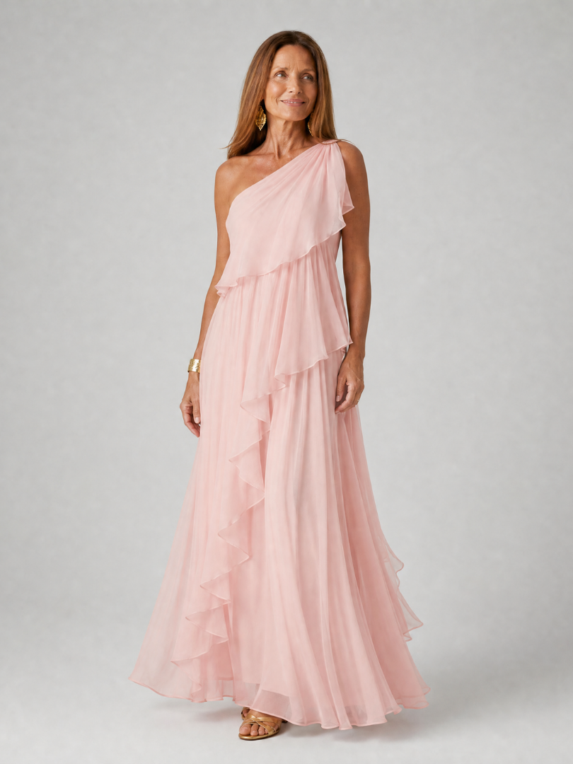 ELIANA™ | ONE-SHOULDER MAXI DRESS