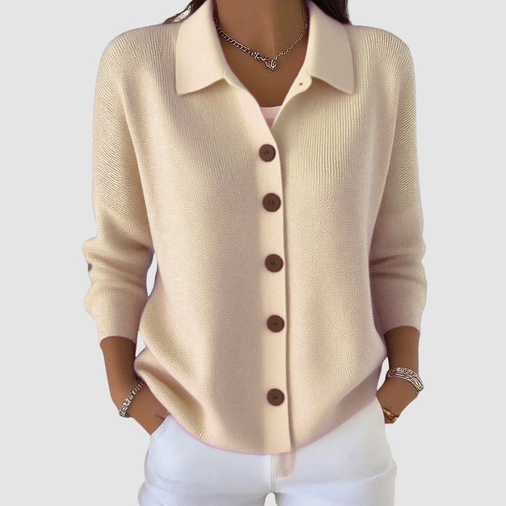 RIAH™ | BUTTON-UP KNIT CARDIGAN