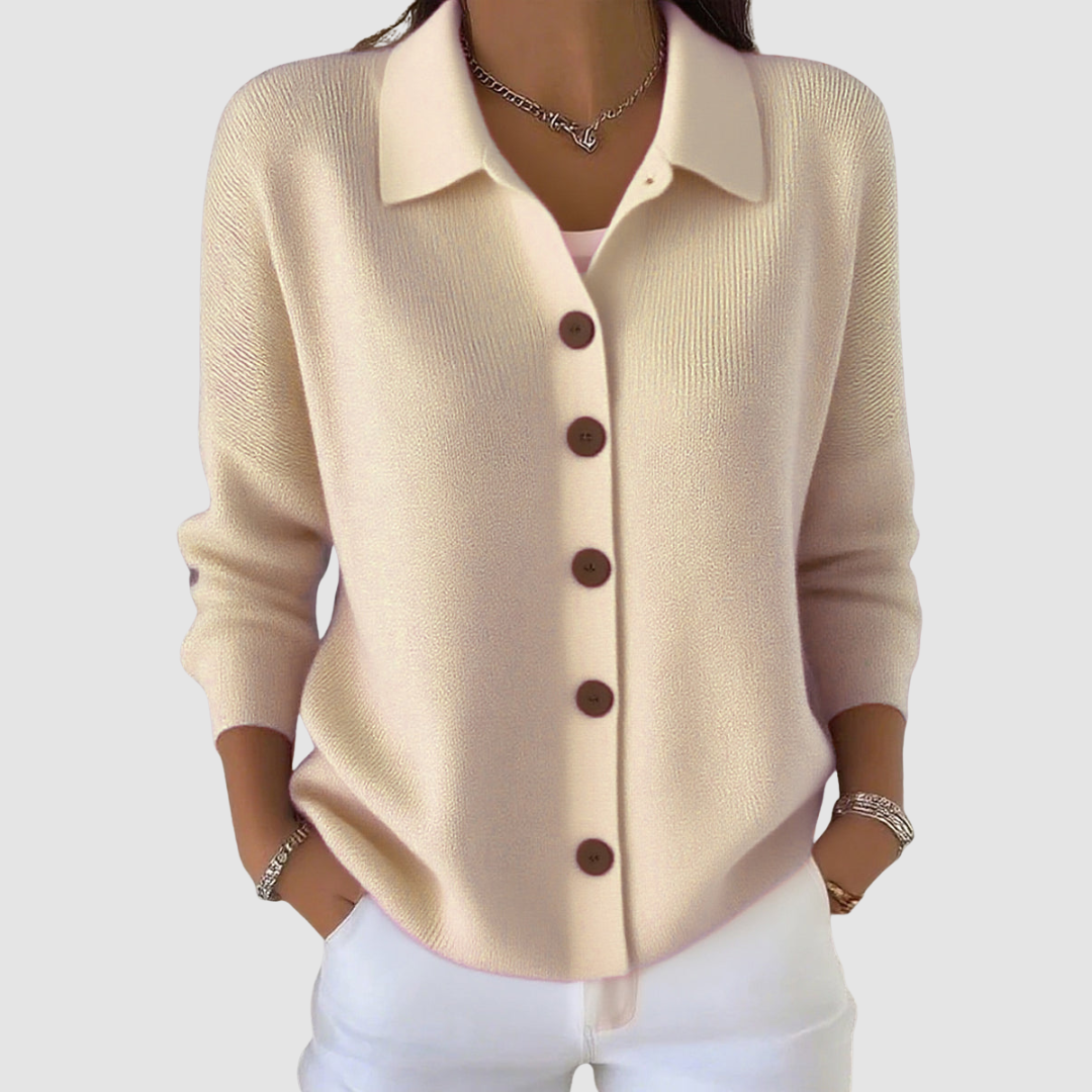RIAH™ | BUTTON-UP KNIT CARDIGAN