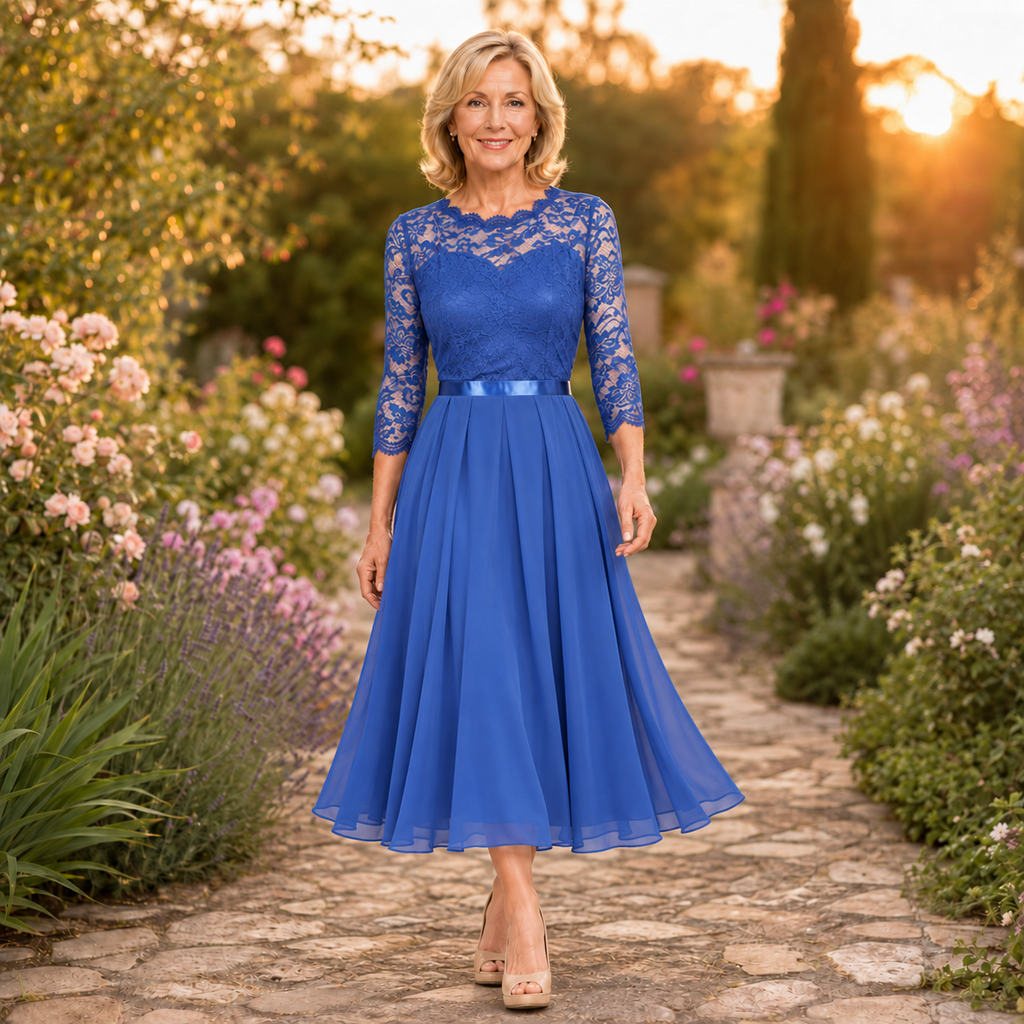 Composure – The Lace Maxi That Falls Into One Long Line