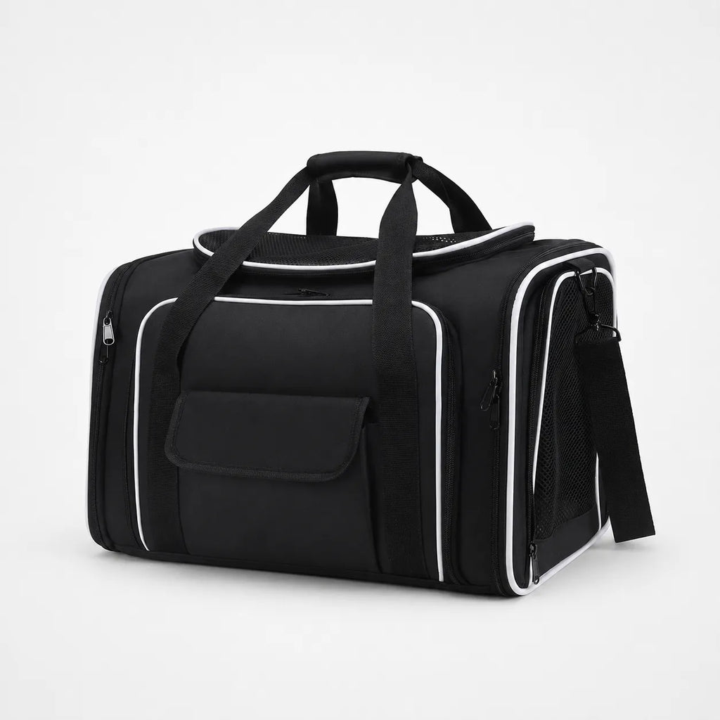 Nestly – Expandable Cat Carrier with Mesh-like Lounge Sides for Travel