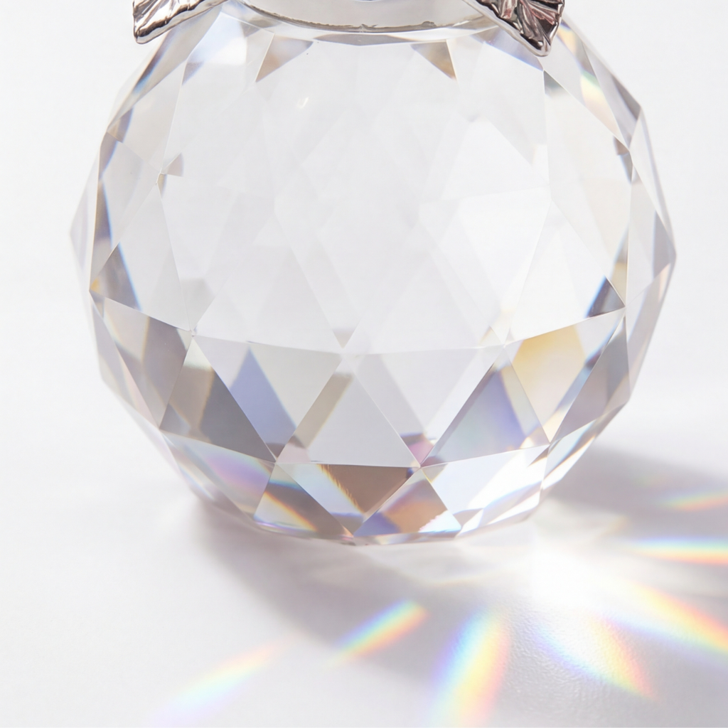 Lumirose – Crystal Rose Bouquet with Vase