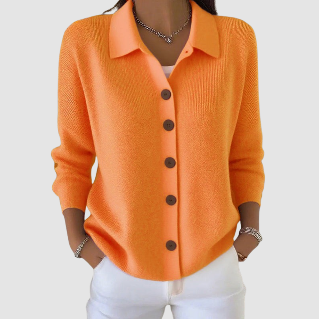 RIAH™ | BUTTON-UP KNIT CARDIGAN