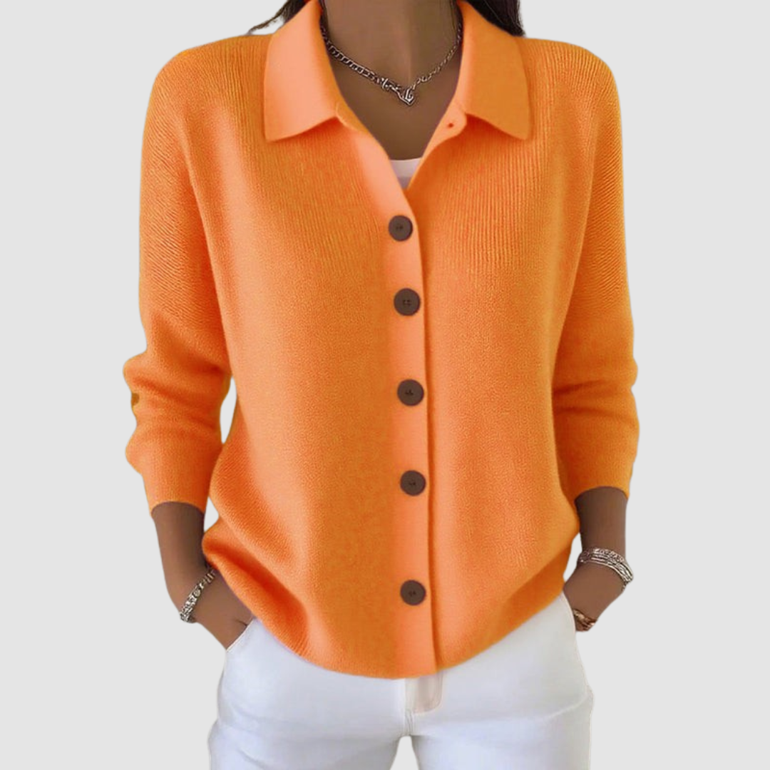 RIAH™ | BUTTON-UP KNIT CARDIGAN
