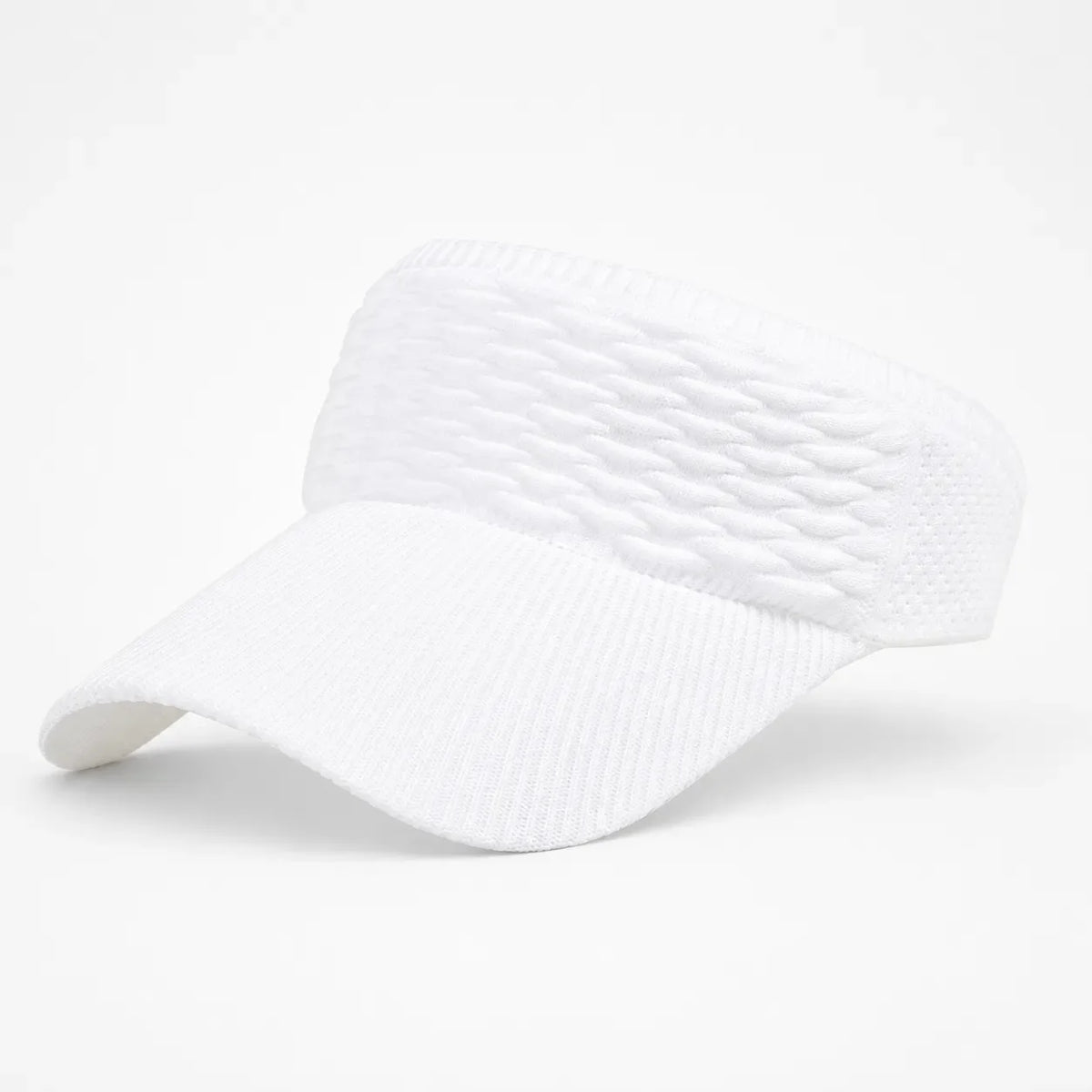 Solvia – Open-Top Sun Visor for Buns and Ponytails