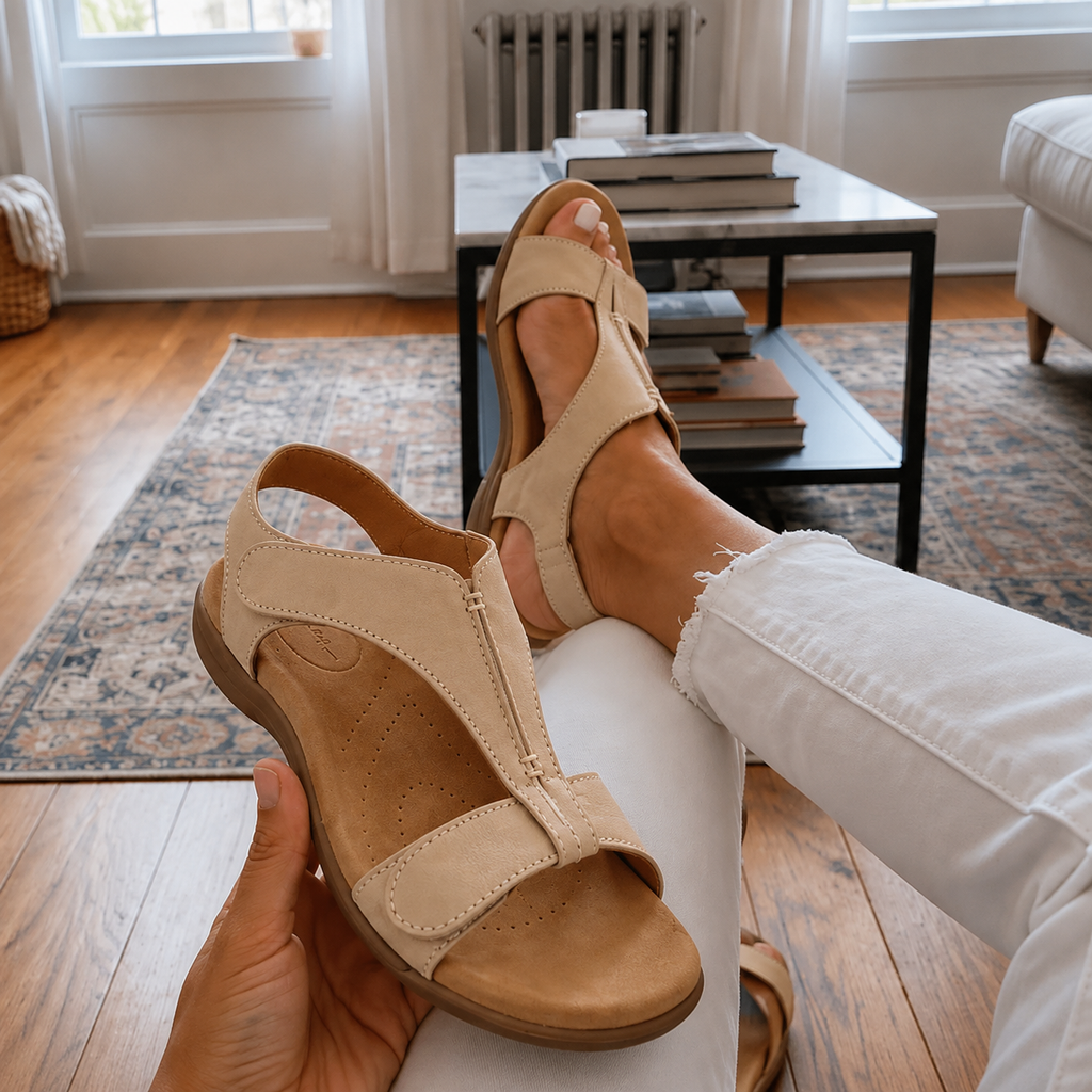 Wearbella – Dual-Strap Adjustable Slingback Sandals