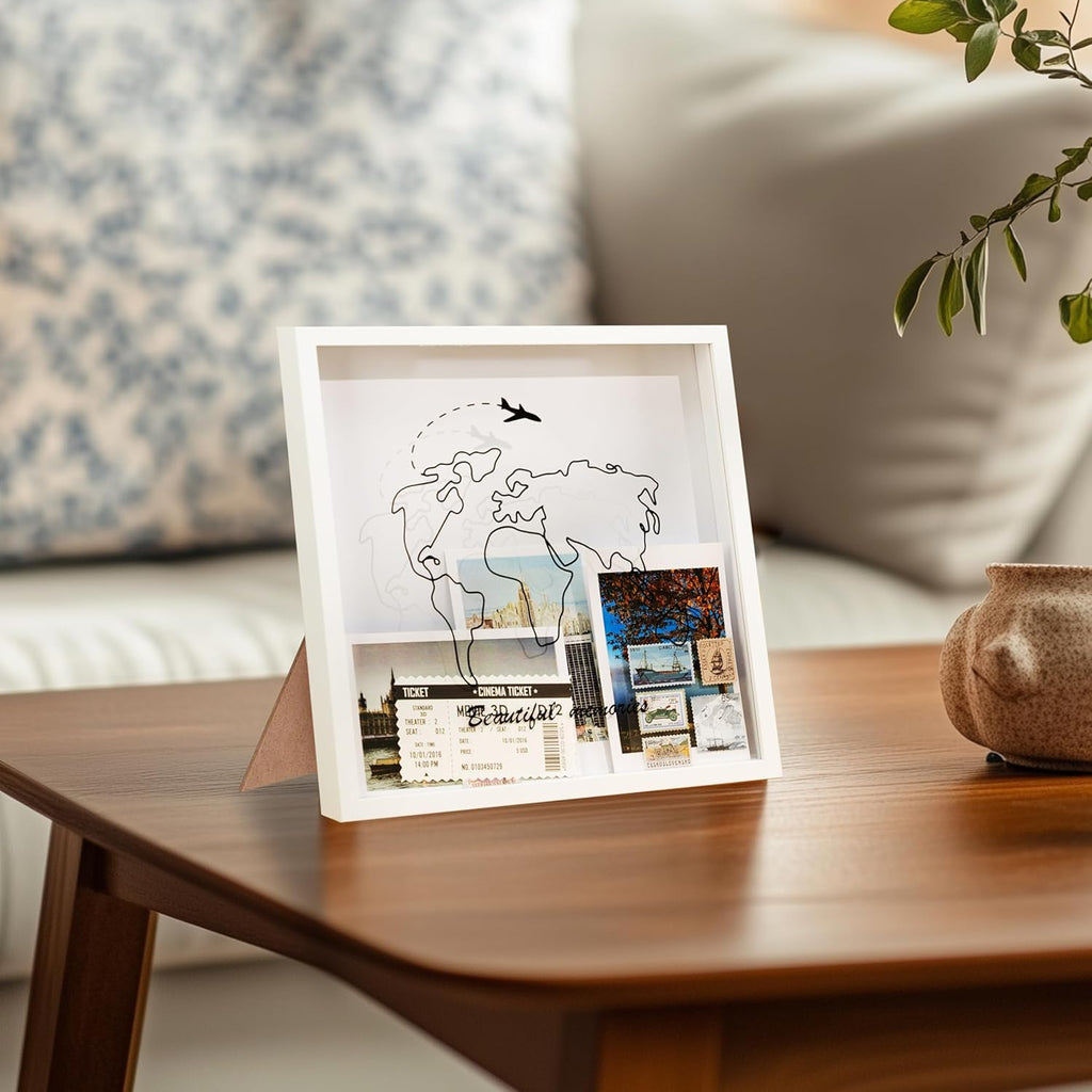 Trailbox - Travel Memory Shadow Box for Keepsakes