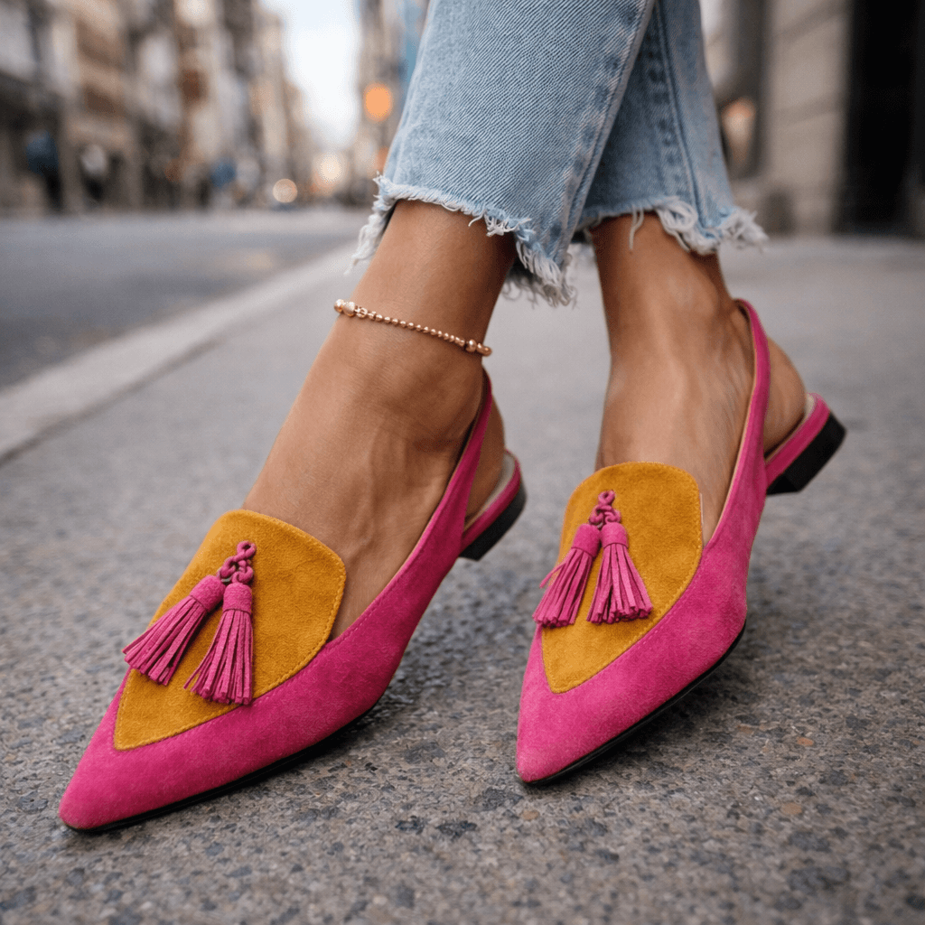 ELIZA™ | TASSEL STRAP SANDALS