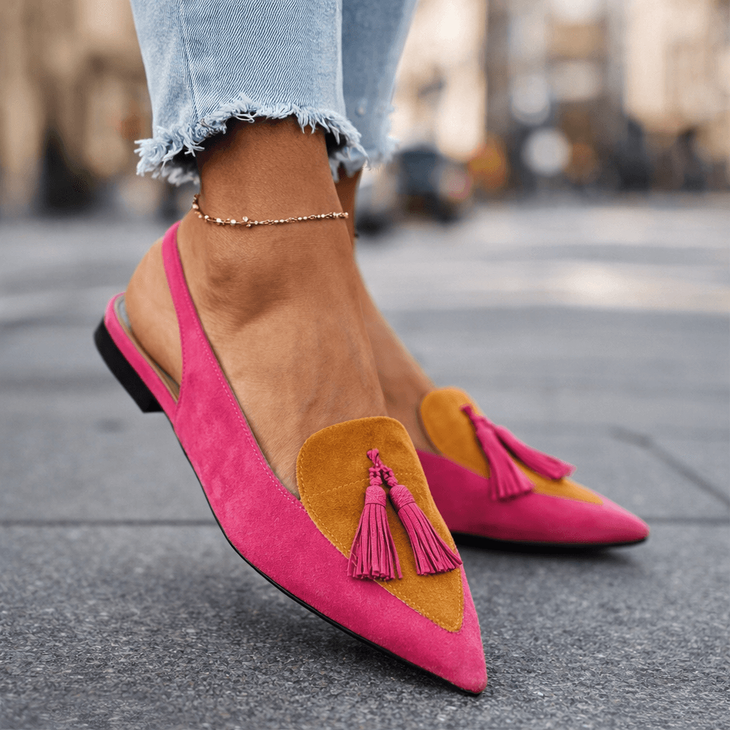 ELIZA™ | TASSEL STRAP SANDALS