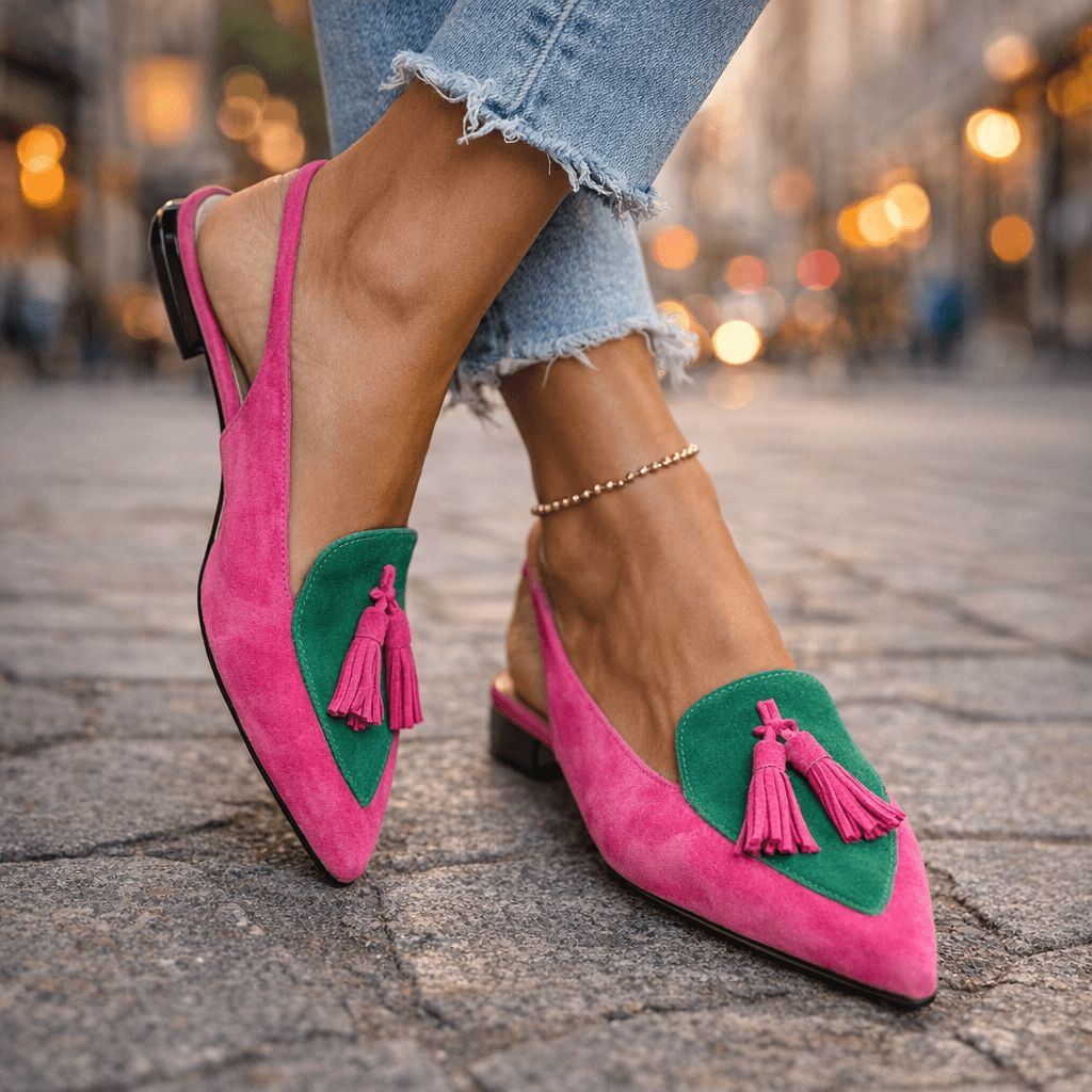 ELIZA™ | TASSEL STRAP SANDALS