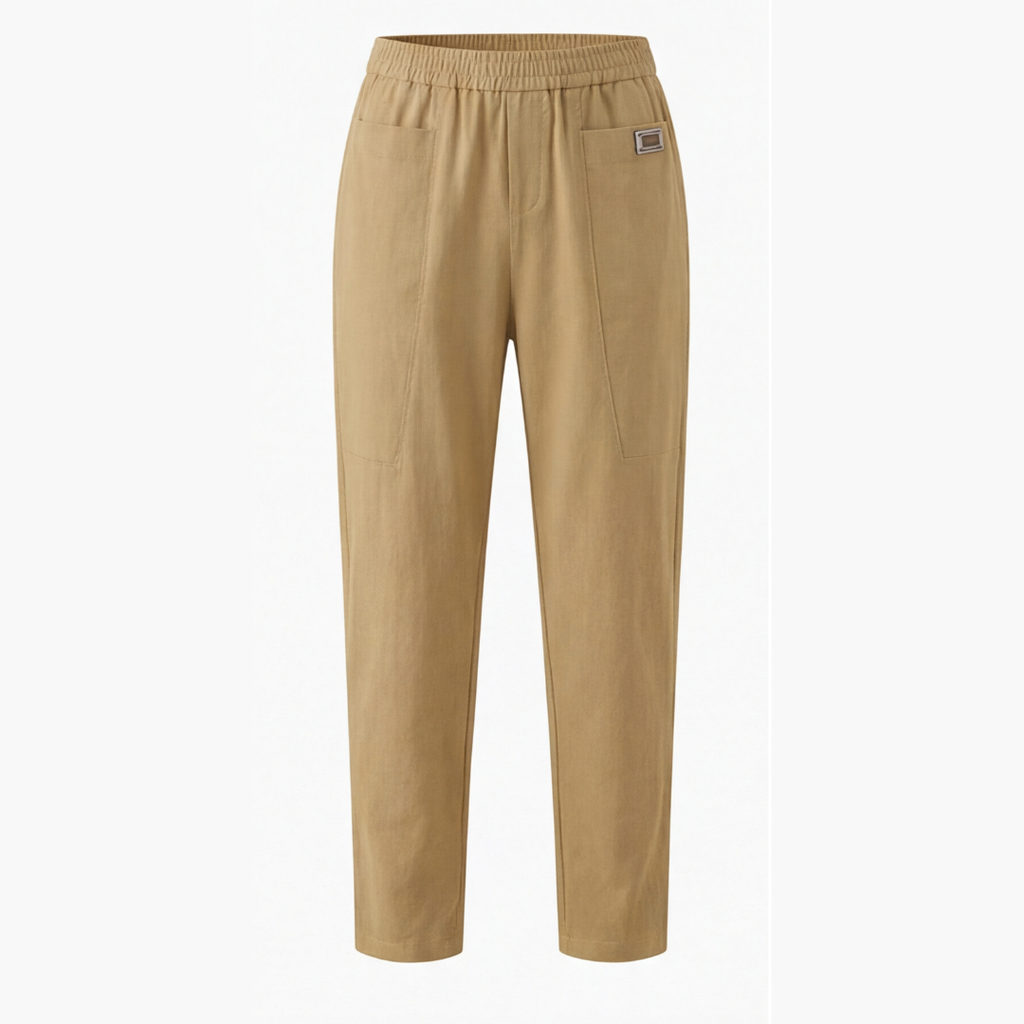 Linara – Cotton Linen Tapered Pants
