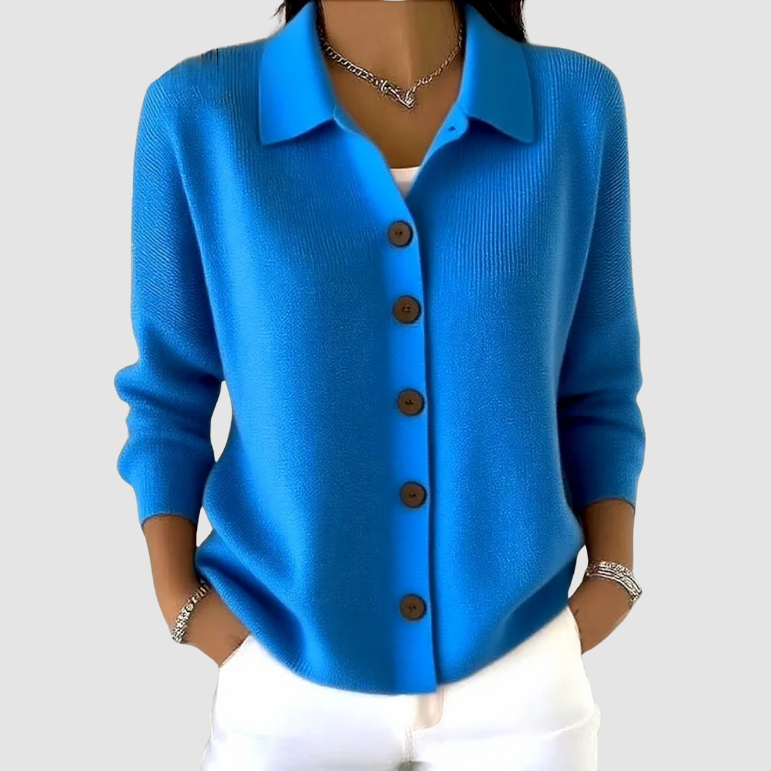 RIAH™ | BUTTON-UP KNIT CARDIGAN