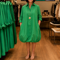 Wearbella – Button-Front Relaxed Shirt Dress