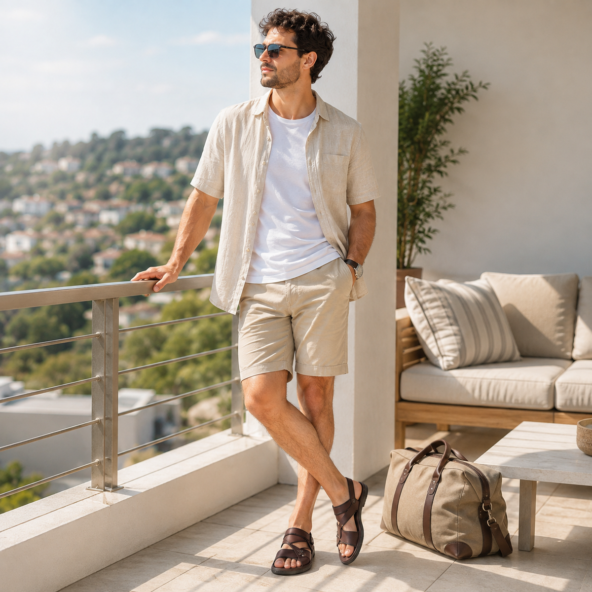 Solestride – Textured Massaging Footbed Comfort Sandals