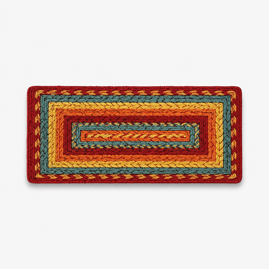 Wovella – Woven Non-Slip Kitchen Runner Rug (2-pack)