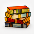 Lumira – Book Stack Table Lamp for Bedside & Reading Book