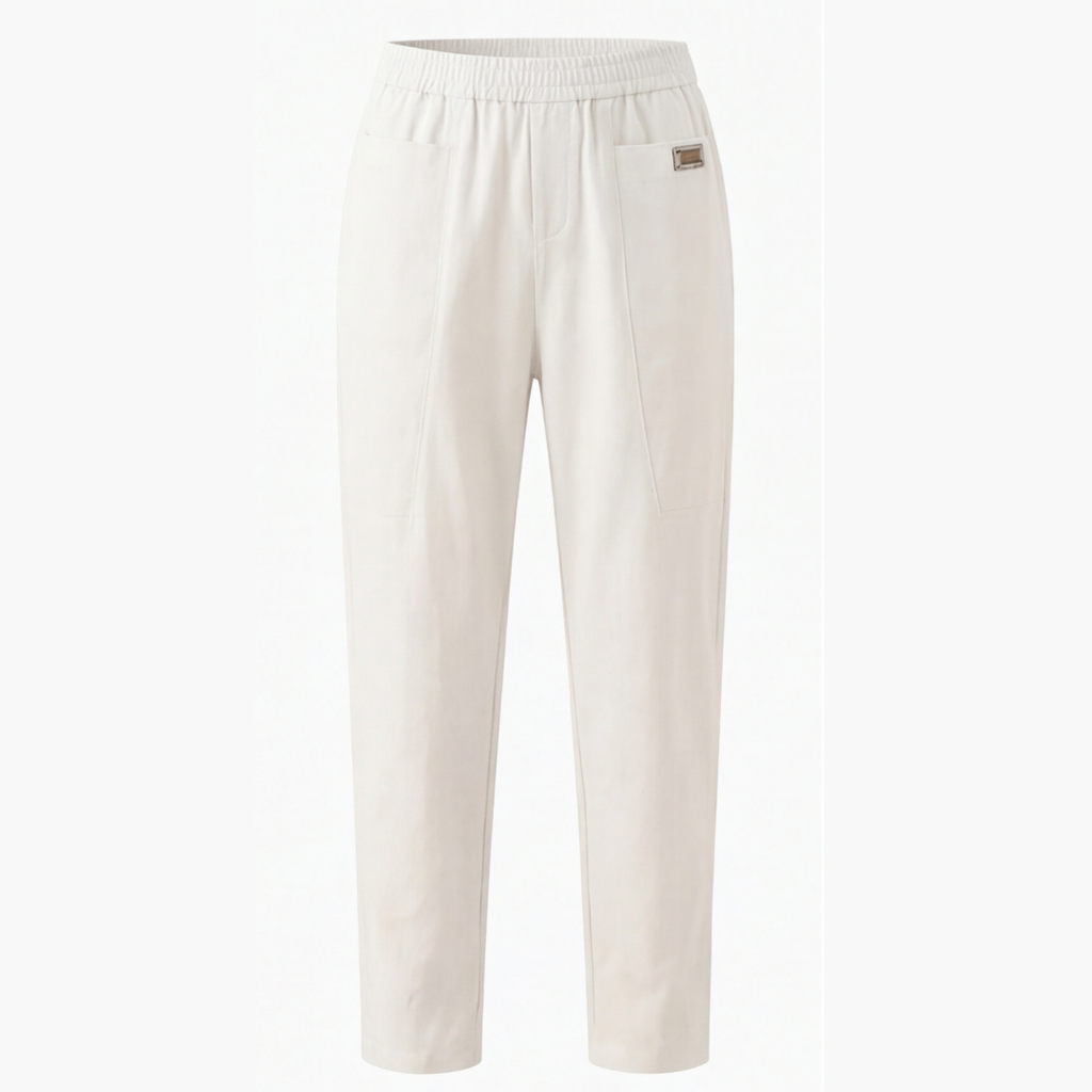 Linara – Cotton Linen Tapered Pants