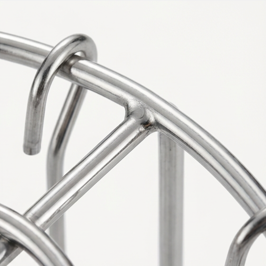 CrispHang Air Fryer Kebab Rack with 24 Hanging Skewers