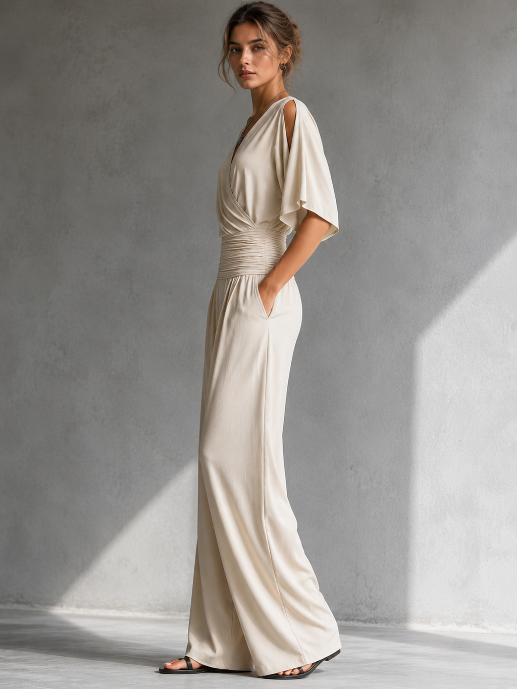 GERIKA™ | ELEGANT WIDE-LEG JUMPSUIT
