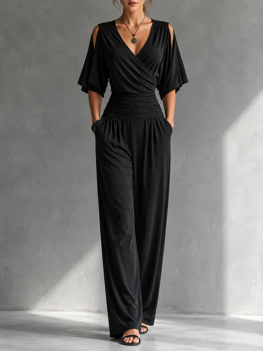 GERIKA™ | ELEGANT WIDE-LEG JUMPSUIT
