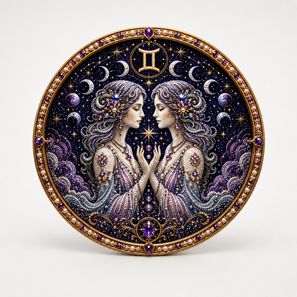 Pearlume – 3D Pearl Zodiac Mosaic Art Kit
