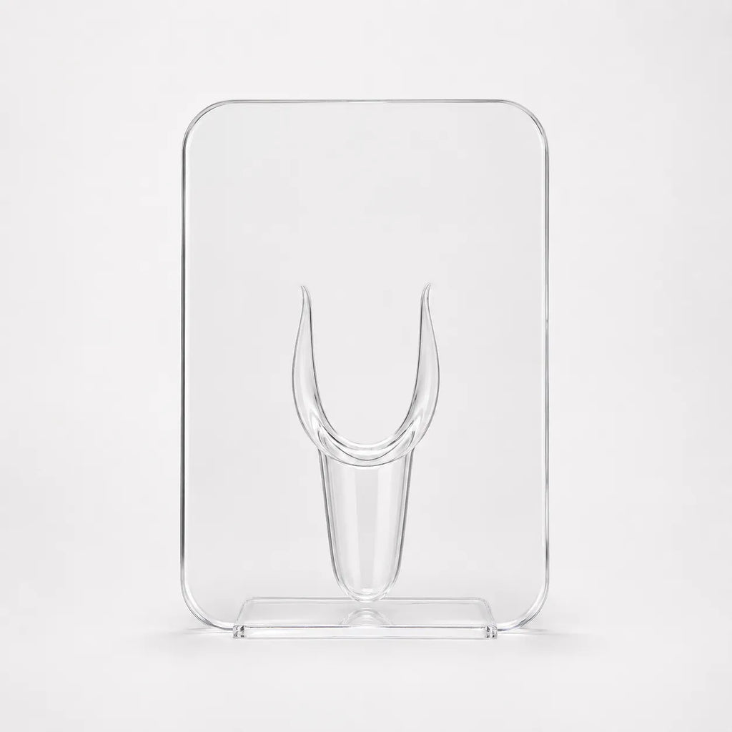 Belavera – Clear Acrylic Frame Vase for Flowers, Modern Picture
