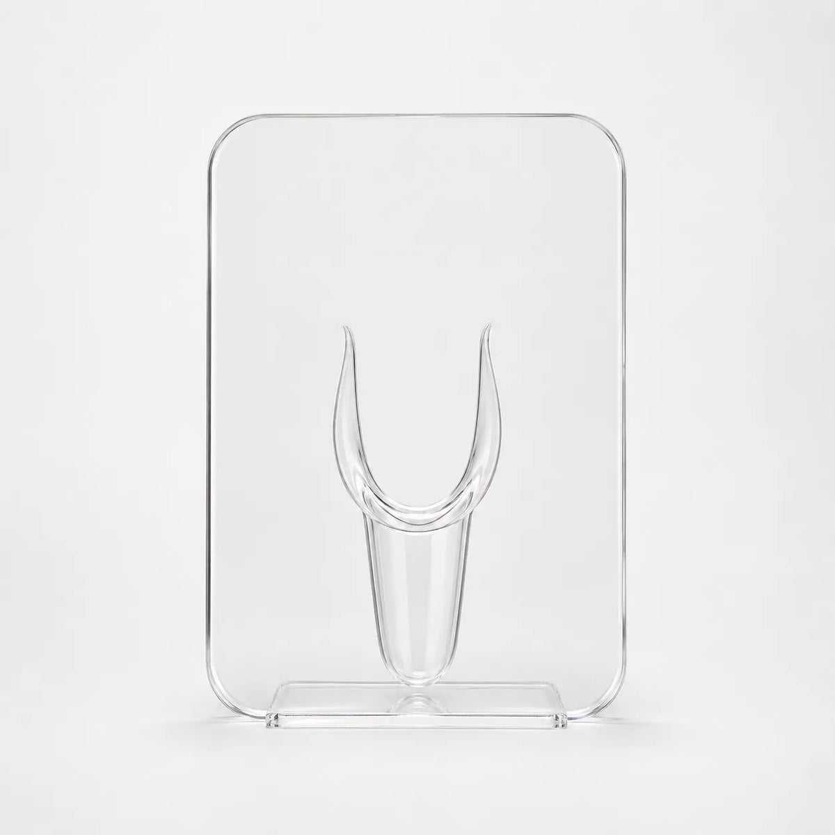 Belavera – Clear Acrylic Frame Vase for Flowers, Modern Picture