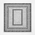 Gripwell – Low-Pile Machine-Washable Greek Key Area Rug