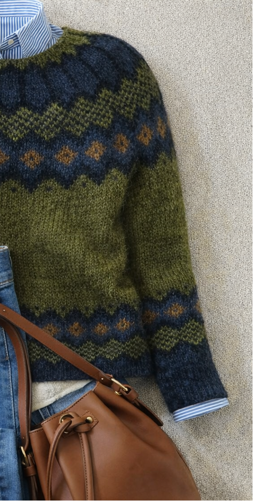 JESSICA™ | HERITAGE NORDIC KNIT JUMPER