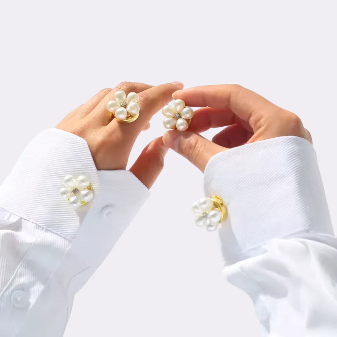 Petaline – Shirt Clasp for Elegant Touches