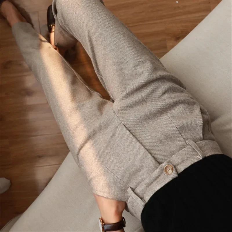 ELODIA™ | HIGH-WAIST TAPERED PANTS