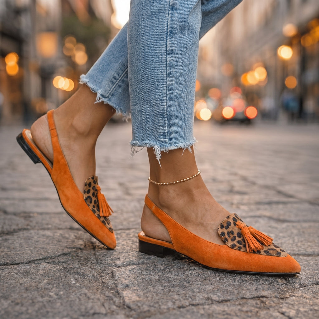 ELIZA™ | TASSEL STRAP SANDALS