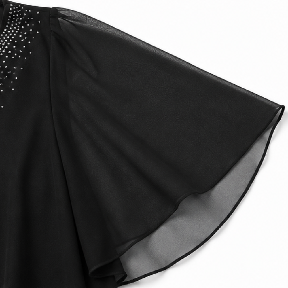Wearbella – Cape Dress That Skips The Shawl Fuss