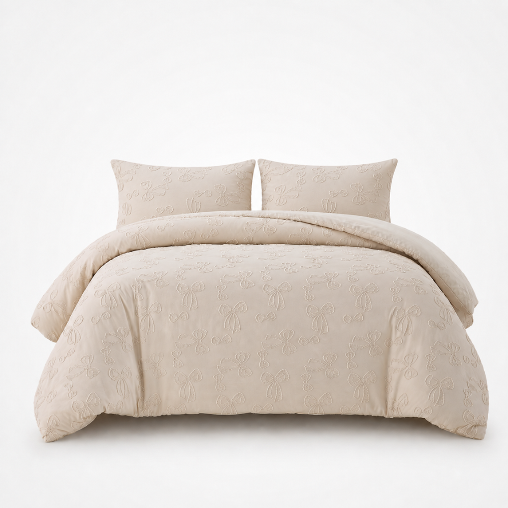 Tuftly – Tufted Textured Duvet Cover Set