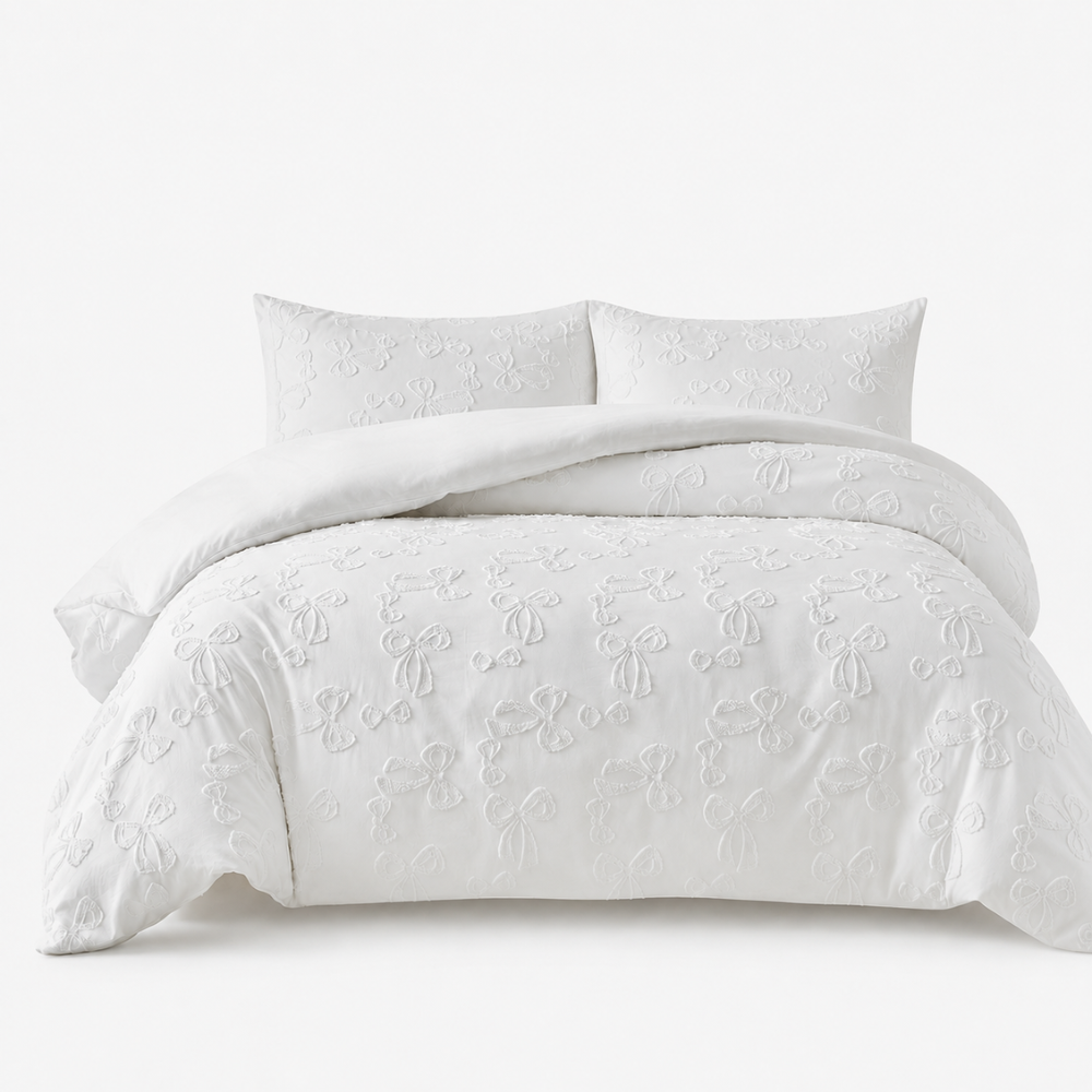 Tuftly – Tufted Textured Duvet Cover Set